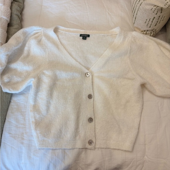 wild fable Dresses & Skirts - wild fable Cream V-Neck Button Front Cardigan